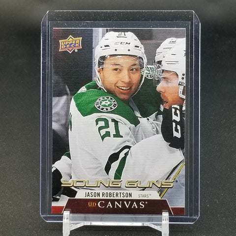 2020 UPPER DECK SERIES ONE - UD CANVAS - YOUNG GUNS - J. ROBERTSON - #C92 - RC