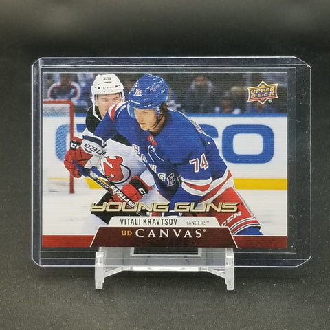 2020 UPPER DECK SERIES ONE - UD CANVAS - YOUNG GUNS - V. KRAVTSOV - #C97 - RC