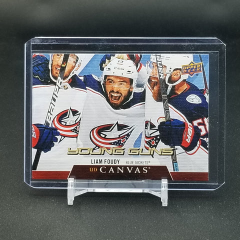 2020 UPPER DECK SERIES ONE - UD CANVAS - YOUNG GUNS - L. FOUDY - #C100 - RC