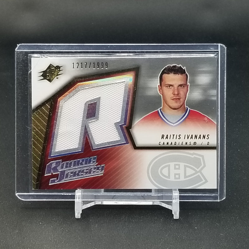 2005 UPPER DECK SPX - R. IVANANS - #140 - #'D/1999 - RELIC - RC