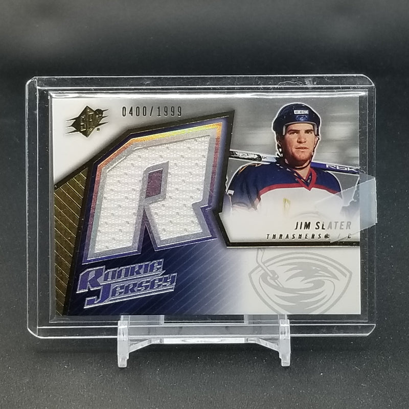 2005 UPPER DECK SPX - J. SLATER - #143 - #'D/1999 - RELIC - RC