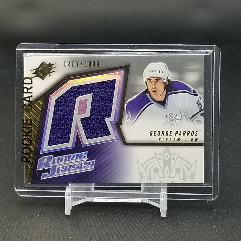 2005 UPPER DECK SPX - G. PARROS - #144 - #'D/1999 - RELIC - RC