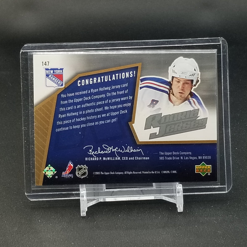 2005 UPPER DECK SPX - R. HOLLWEG - #147 - #'D/1999 - RELIC - RC