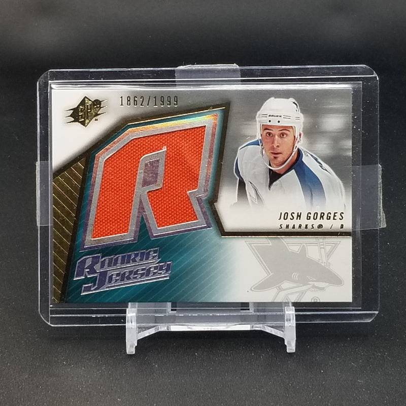 2005 UPPER DECK SPX - J. GORGES - #151 - #'D/1999 - RELIC - RC