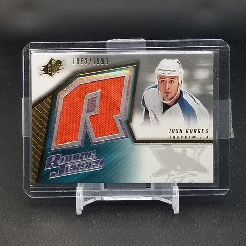 2005 UPPER DECK SPX - J. GORGES - #151 - #'D/1999 - RELIC - RC