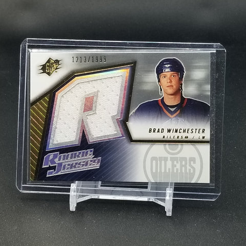 2005 UPPER DECK SPX - B. WINCHESTER - #152 - #'D/1999 - RELIC - RC