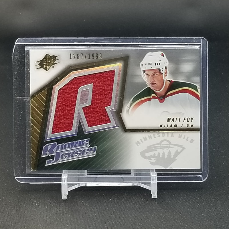 2005 UPPER DECK SPX - M. FOY - #153 - #'D/1999 - RELIC - RC