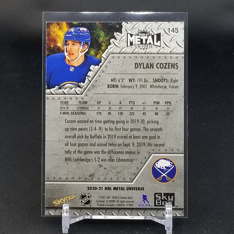 2020 UPPER DECK METAL UNIVERSE - ROOKIES - D. COZENS -