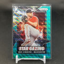 2020 PANINI PRIZM - STAR GAZING - TEAL PRIZM WAVE - M. SCHERZER -