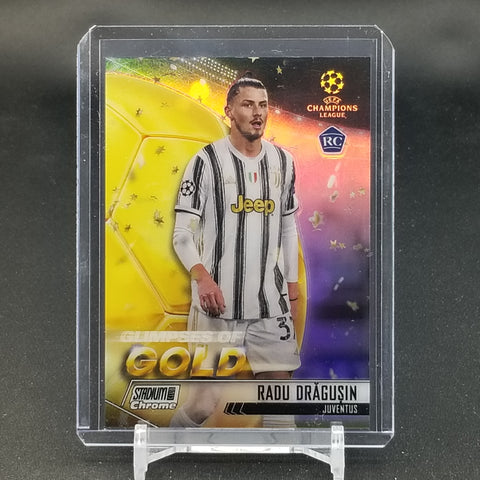 2021 TOPPS STADIUM CLUB CHROME - GLIMPSES OF GOLD - R. DRAGUSIN - #GG-RD - RC
