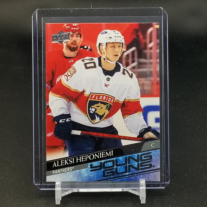 2020 UPPER DECK EXTENDED SERIES - YOUNG GUNS - A. HEPONIEMI -