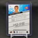 2020 UPPER DECK EXTENDED SERIES - YOUNG GUNS - H. VERBEEK -