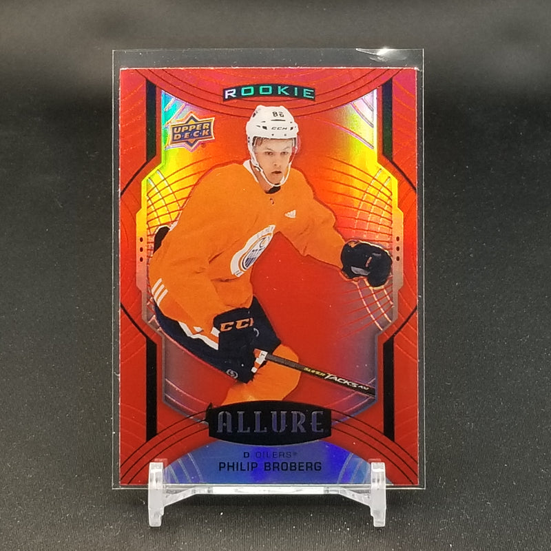 2020 UPPER DECK ALLURE - RED RAINBOW - P. BROBERG -