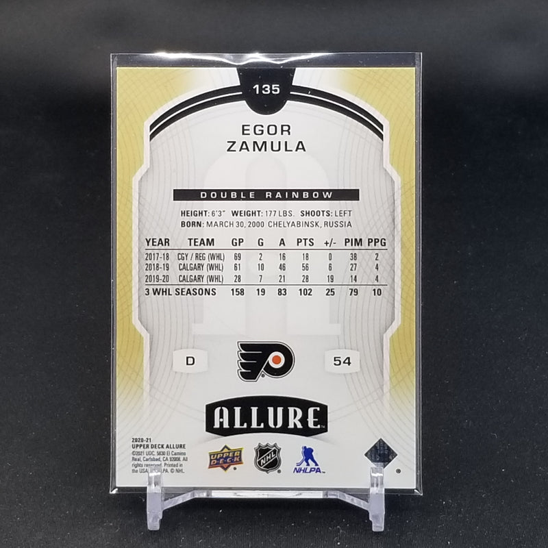 2020 UPPER DECK ALLURE - DOUBLE RAINBOW - E. ZAMULA -
