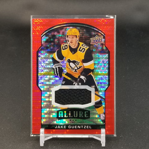 2020 UPPER DECK ALLURE - RED RAINBOW JERSEY - G. VILARDI - #75 - RELIC - RC