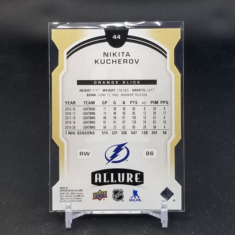 2020 UPPER DECK ALLURE - ORANGE SLICE - N. KUCHEROV -