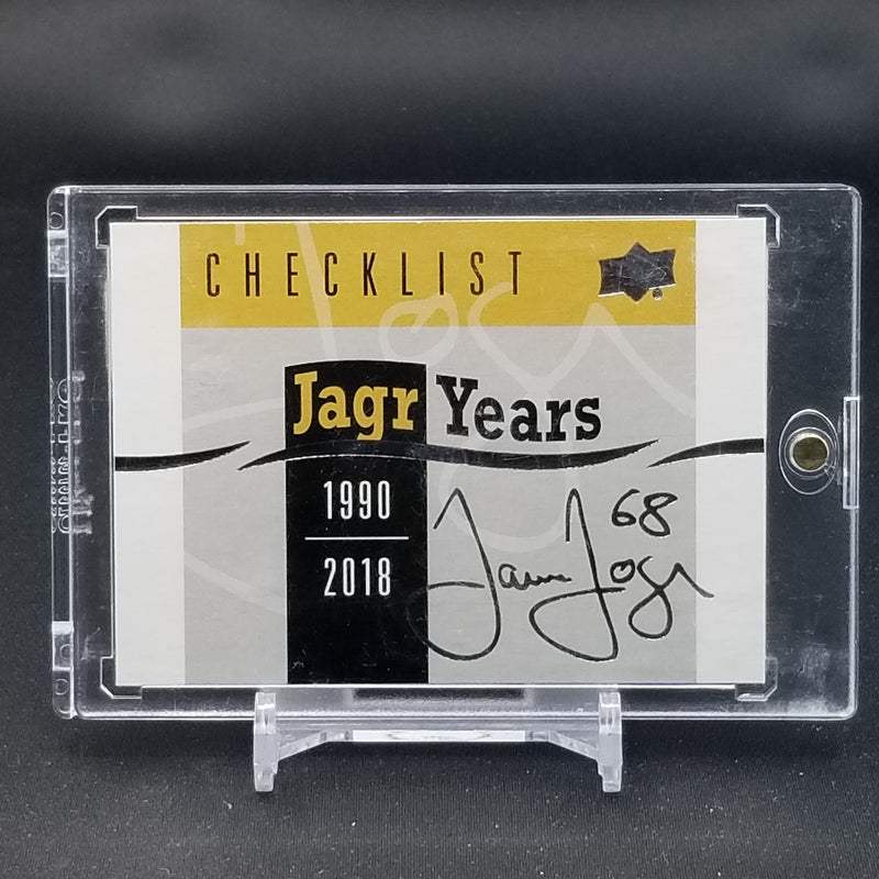 2018 UPPER DECK SERIES ONE - JAGR YEARS - CHECKLIST