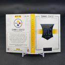 2015 PANINI PLAYBOOK - ROOKIE BOOKLET - S. COATES - #84 - #'D/49 - RELIC - AUTOGRAPH - RC