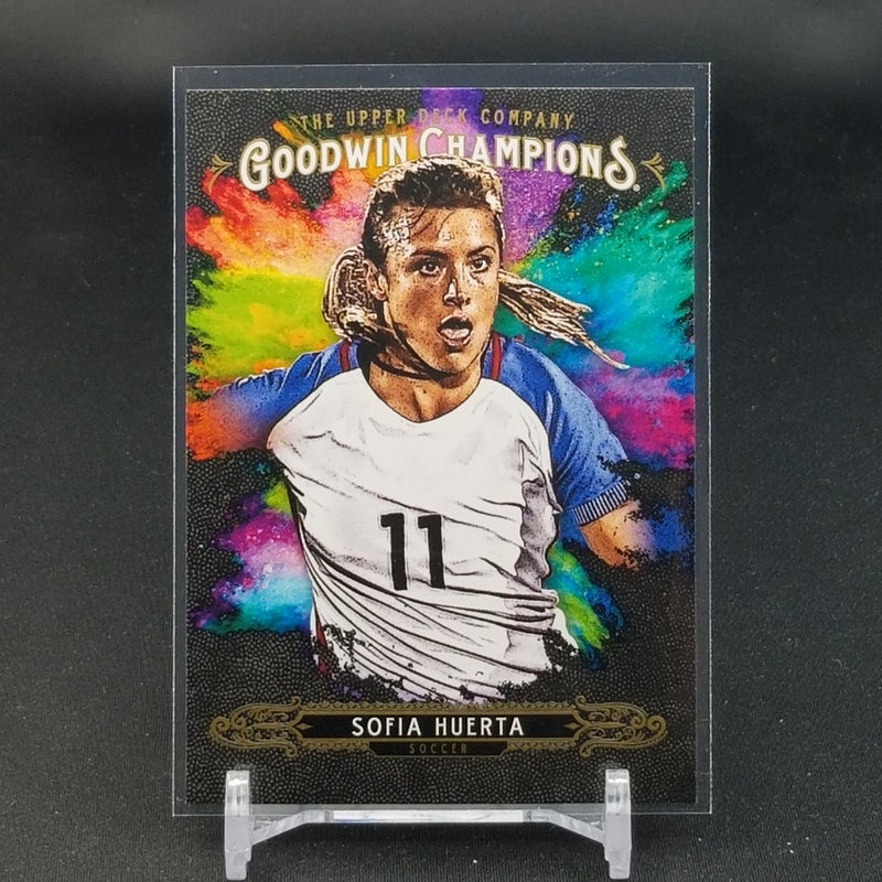 2018 UPPER DECK GOODWIN CHAMPIONS - SPLASH COLOUR - S. HUERTA -