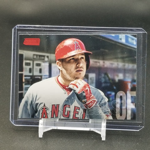 2018 TOPPS STADIUM CLUB - RED PARALLEL - M. TROUT - #48 - RED