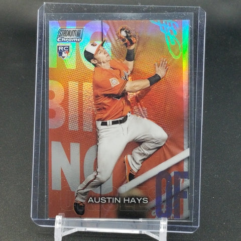 2018 TOPPS STADIUM CLUB CHROME - REFRACTOR - A. HAYS - #SCC-205 - RC