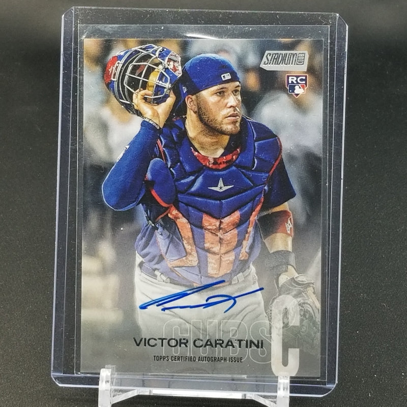 2018 TOPPS STADIUM CLUB - V. CARATINI -