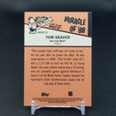 2018 TOPPS HERITAGE HIGH NUMBER - MIRACLE OF 69 - T. SEAVER -