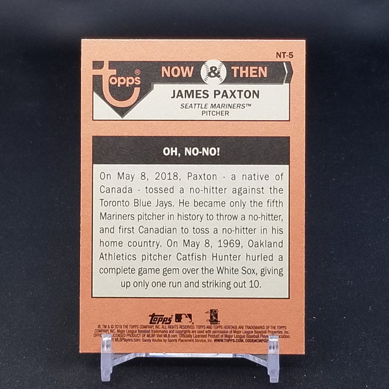 2018 TOPPS HERITAGE - NOW & THEN - SELECT  PLAYER BELOW