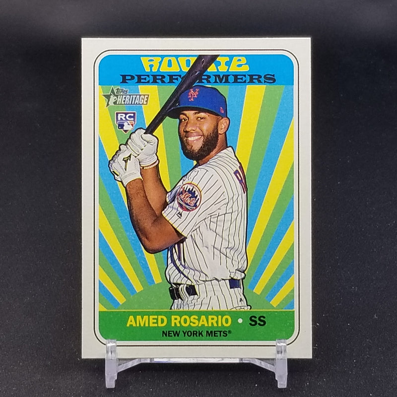 2018 TOPPS HERITAGE - ROOKIE PERFORMERS - SELECT PLAYER BELOW