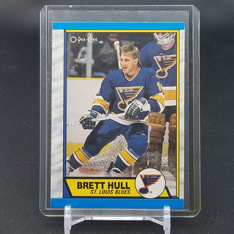1989 O-PEE-CHEE - B. HULL - #186
