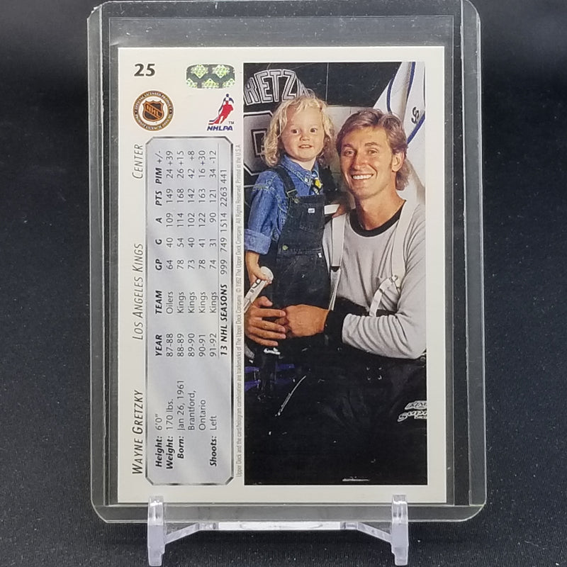 1992 UPPER DECK - W. GRETZKY -