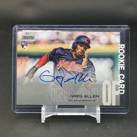 2018 TOPPS STADIUM CLUB - G. ALLEN - #SCA-GA - AUTOGRAPH - RC