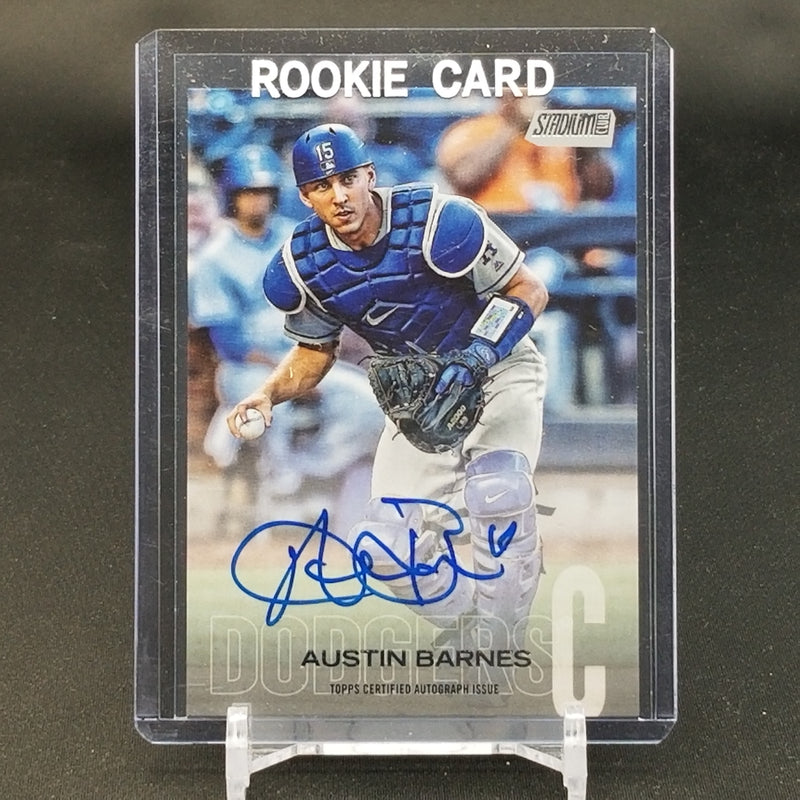 2018 TOPPS STADIUM CLUB - A. BARNES -