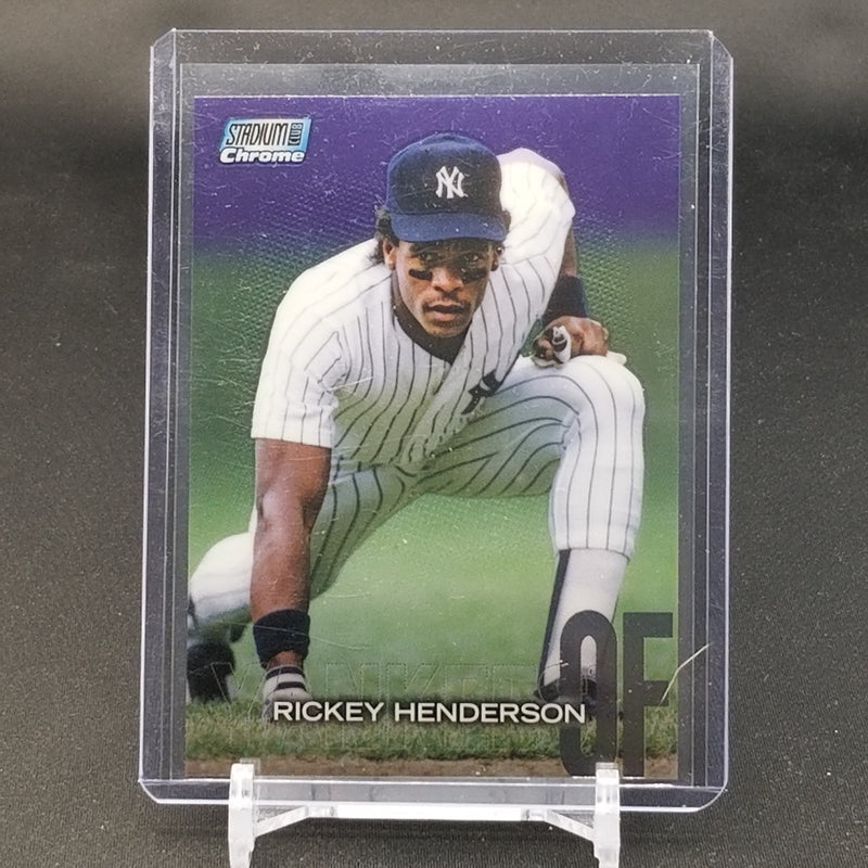 2018 TOPPS STADIUM CLUB CHROME - R. HENDERSON -