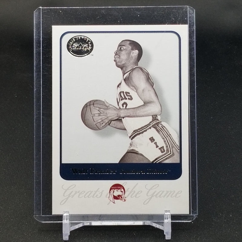 2001 FLEER SKYBOX - GREATS OF THE GAME - W. FRAZIER -