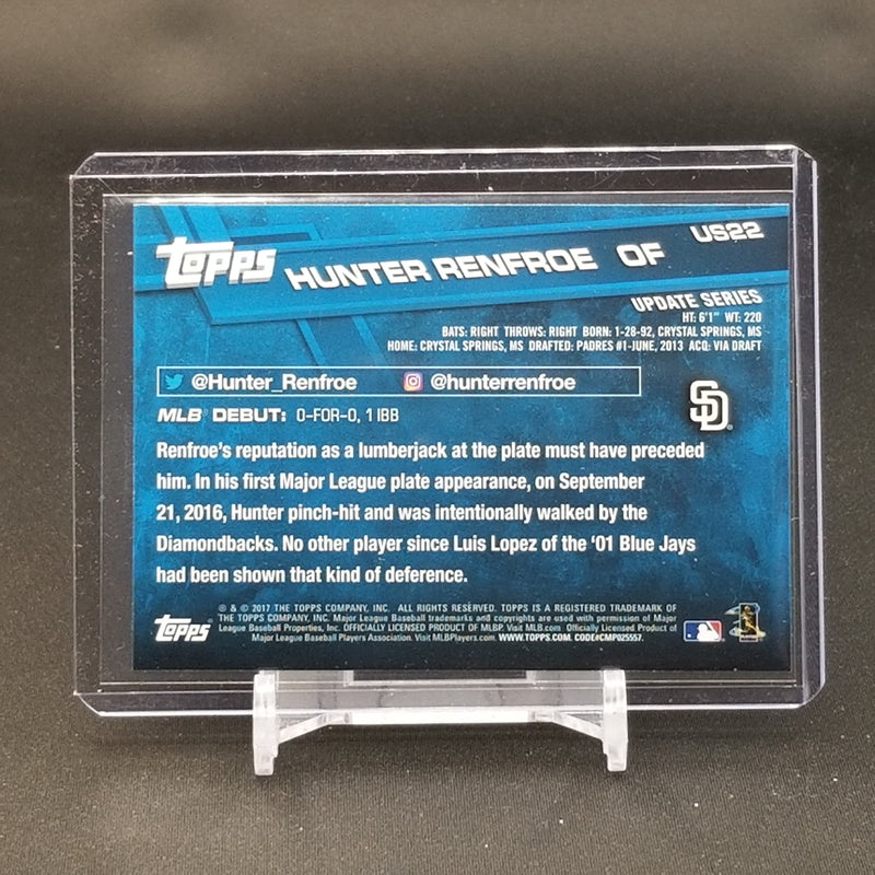 2017 TOPPS UPDATE - H. RENFROE -