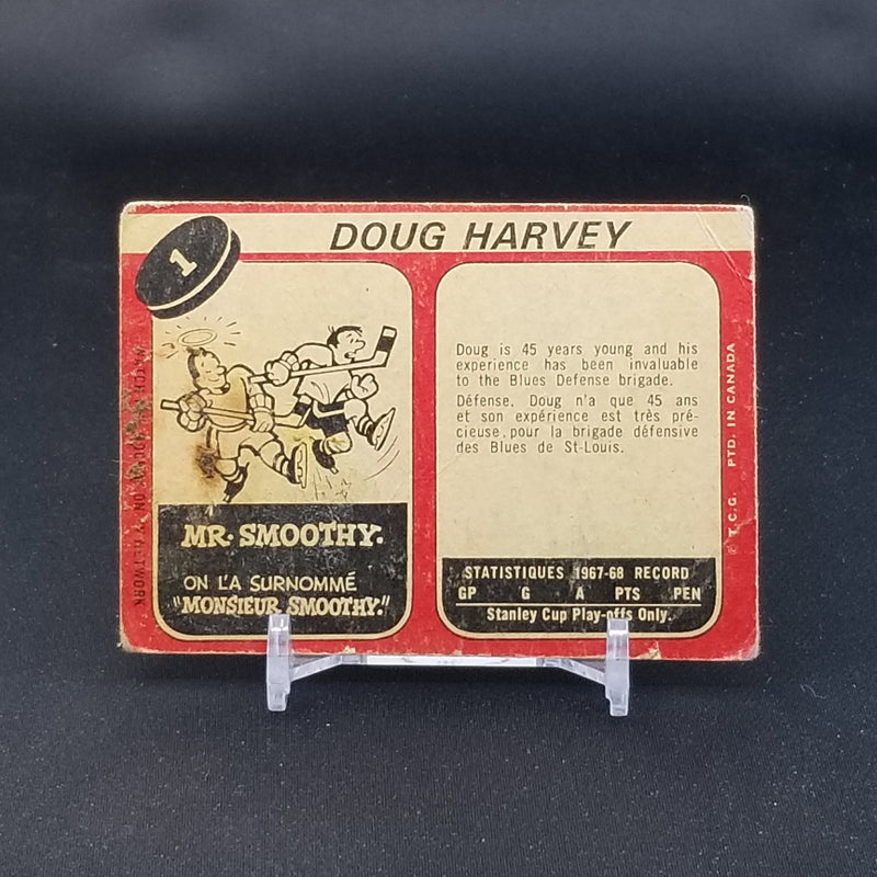 1968 O-PEE-CHEE - D. HARVEY -