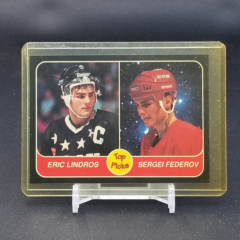 1990 TOP PICKS - E. LINDROS/ S. FEDOROV