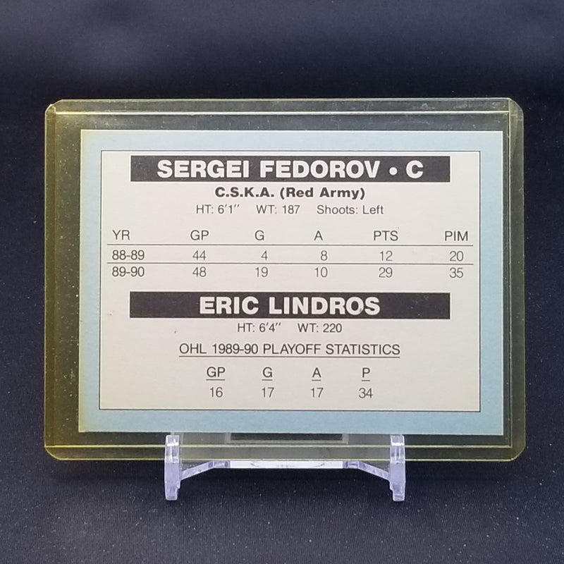 1990 TOP PICKS - E. LINDROS/ S. FEDOROV