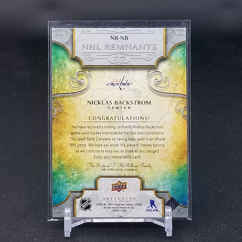 2020 UPPER DECK ARTIFACTS - N. BACKSTROM -