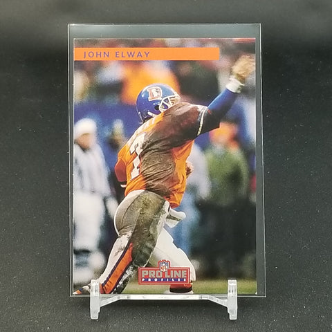 1992 NFL PROPERTIES - PRO LINE PROFILES - J. ELWAY - #1OF9