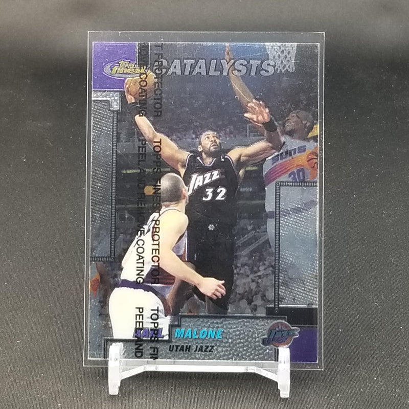 2000 TOPPS FINEST - CATALYSTS - E. MALONE -