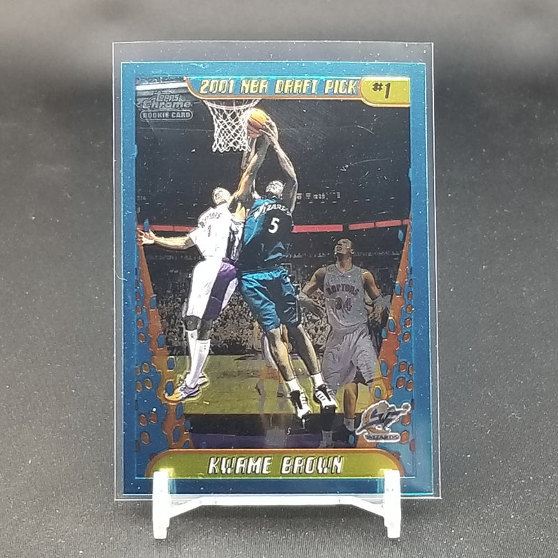 2002 TOPPS CHROME - #1 NBA DRAFT PICK - K. BROWN - #165