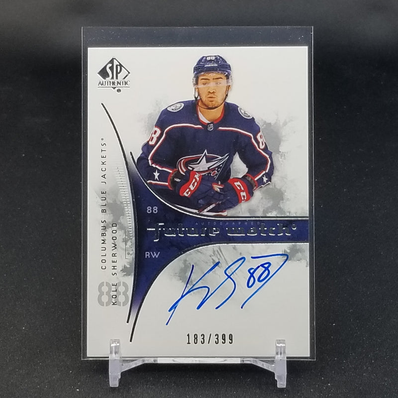 2019 UPPER DECK SP AUTHENTIC - FUTURE WATCH - K. SHERWOOD - #RFWA-KS - #'D/399 - AUTOGRAPH