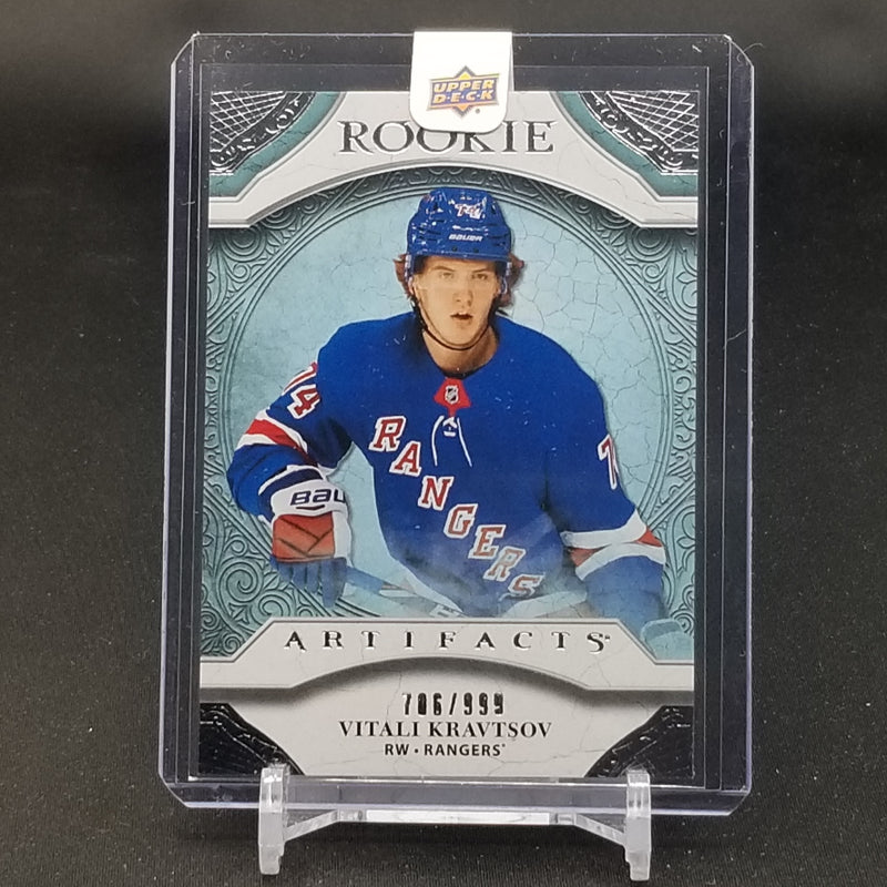 2020 UPPER DECK ARTIFACTS - V. KRAVTSOV - #RED218 - #'D/999 - RC