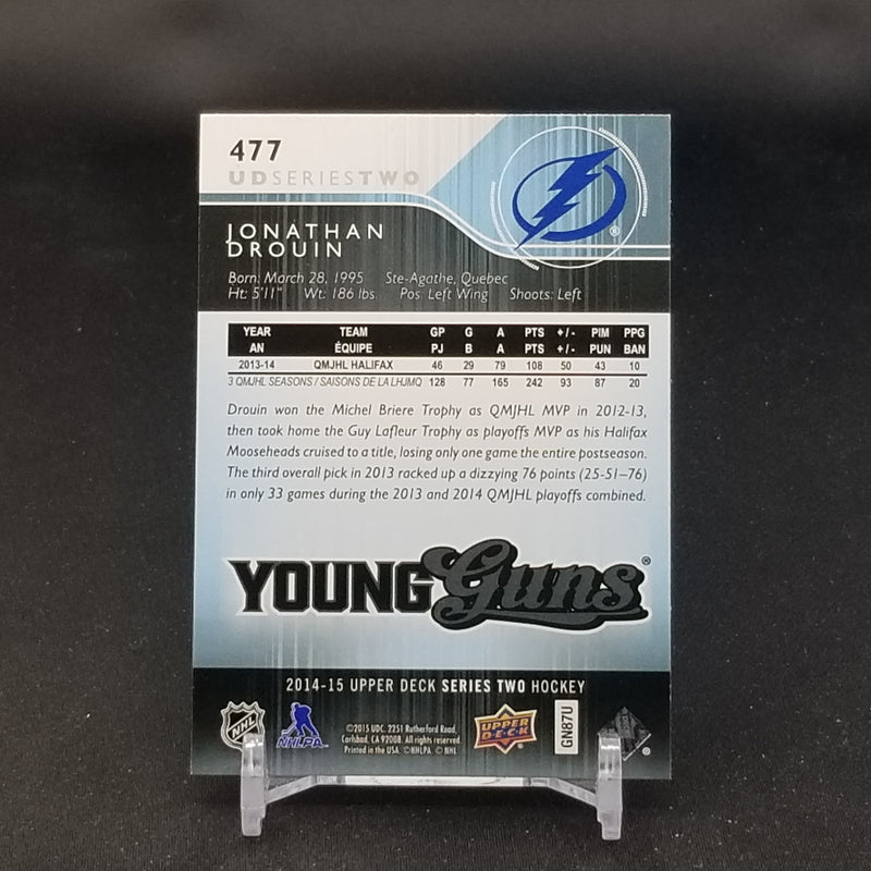 2014 UPPER DECK SERIES TWO - YOUNG GUNS - J. DROUIN -