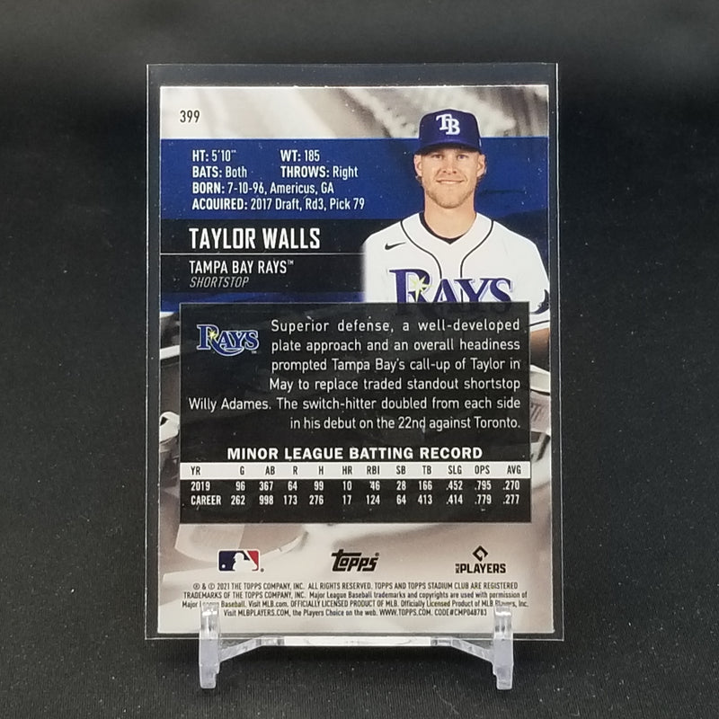 2021 TOPPS STADIUM CLUB CHROME - T. WALLS -