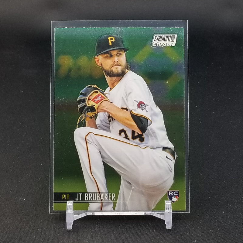 2021 TOPPS STADIUM CLUB CHROME - J. BRUBAKER -