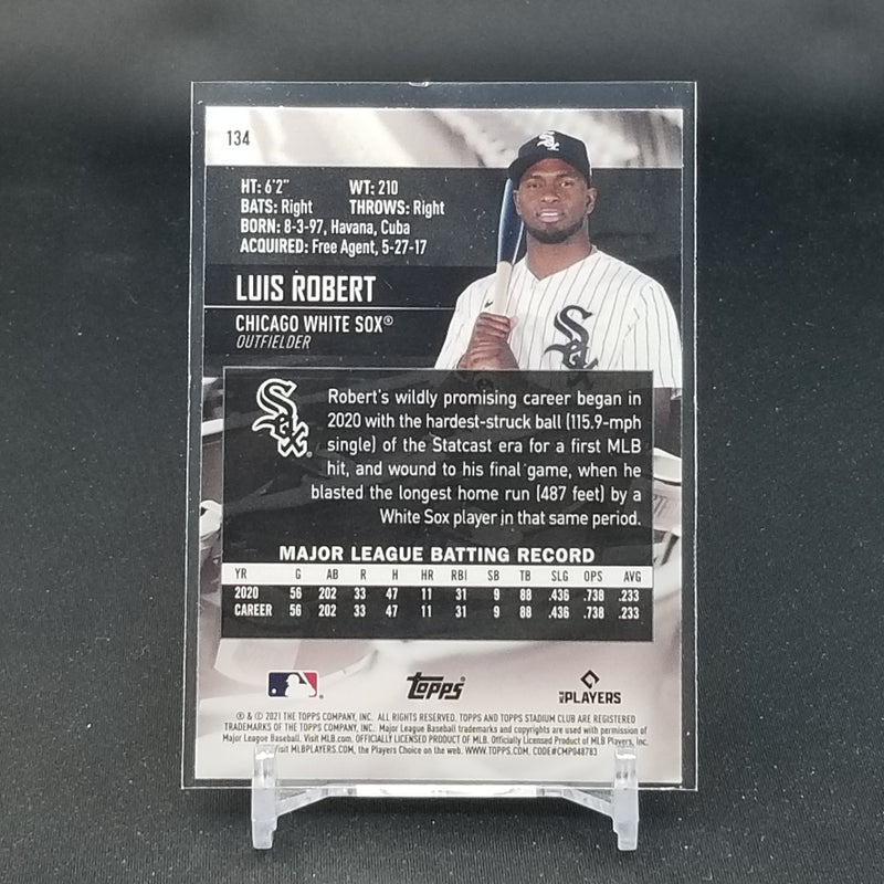 2021 TOPPS STADIUM CLUB CHROME - L. ROBERT -