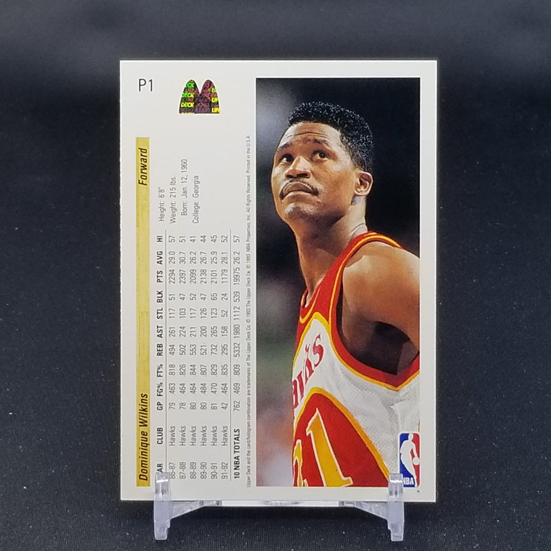 1993 UPPER DECK - McDONALDS NBA - COMPLETE SET -